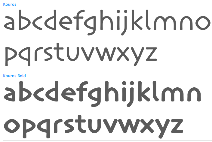 greek fonts for word